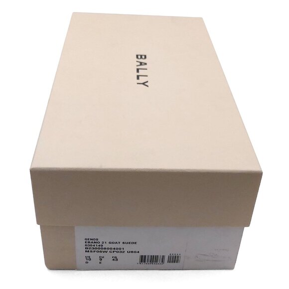 Bally Genos Brown New Samantha 50 Goat Suede Loafers US 10 (0536)